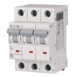 Eaton ylivirtakatkaisija C 40A 3P 6kA HN-C40/3 xPole Home