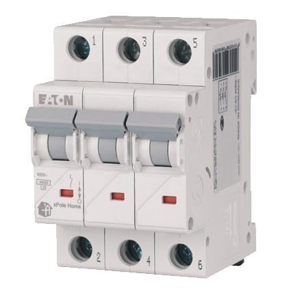 Eaton ylivirtakatkaisija C 40A 3P 6kA HN-C40/3 xPole Home GPV-401-213