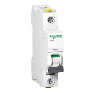 Schneider Electricin ylivirtakatkaisija B 16A 1P 6kA iC60N Acti9