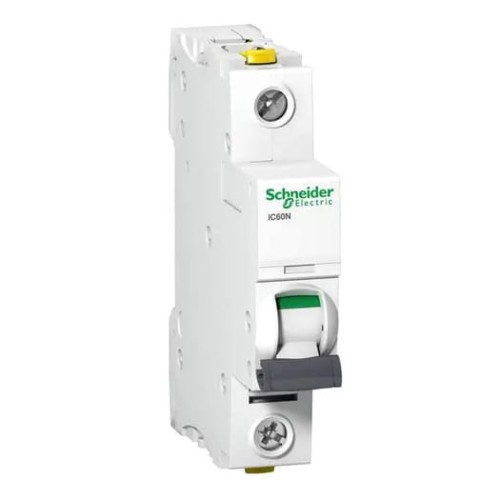 Schneider Electricin ylivirtakatkaisija B 16A 1P 6kA iC60N Acti9 GPV-401-220