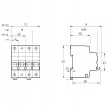 Schneider Electricin ylivirtakatkaisija B 16A 1P 6kA iC60N Acti9 GPV-401-220 (3)