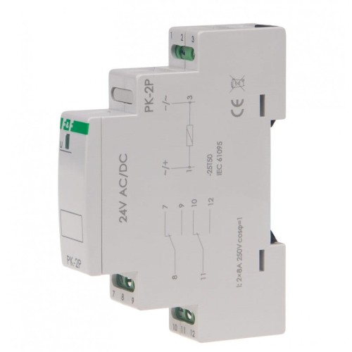 F&F Filipowski sähkömagneettinen rele 24V AC/DC GPV-401-221