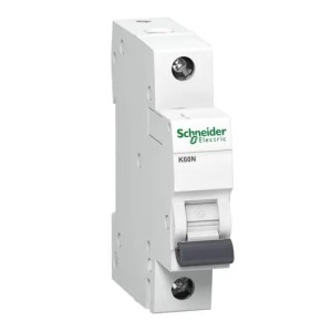 Schneider Electric 6kA ylivirtakatkaisija K60N-C10-1 Acti9