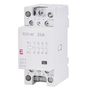 ETI Moduulikontaktori 230V AC 4NO 25A