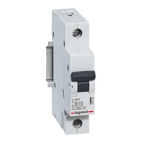 Legrand Ylivirtakatkaisija B 10A 1P 6kA RX3 GPV-401-229