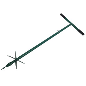 Säädettävä maaruuvipaalu PV-rakenteille Hardox-kierrepilari