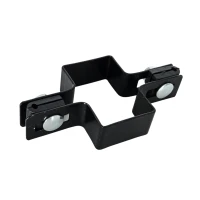 Välipaneelikannatin aidoille 40x60 musta