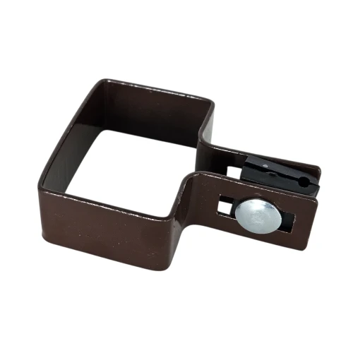 Päätykiinnike aitapaneeleihin 40x60 ruskea GPV-700-15