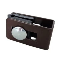 Yleiskiinnike pidike liitososa aitapaneeleihin ruskea