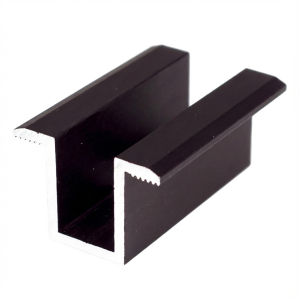 Keskimmäinen Puristin H24 Alumiini 6060 Reikä M8 Anodisoitu