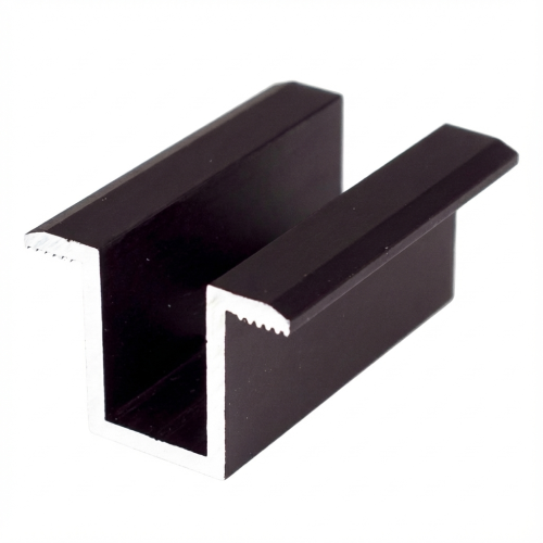 Keskimmäinen Puristin H24 Alumiini 6060 Reikä M8 Anodisoitu PV-04-02 (1)