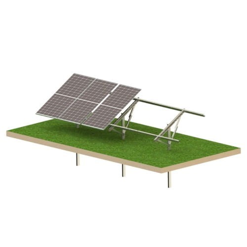 Aurinkopaneelien maakiinnitys Solar KIT T1V Light 6 paneelille pystyasennukseen GPV-T1V-L6 (1)