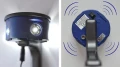 Jyrsijöiden karkote näädille hiirille rotille Viano Quattro-LED ultraääni 4 kaiutinta LED 200m 1000m² PV-400-28 (4)