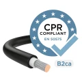 Aurinkosähköasennuksiin tarkoitettu kaapeli H1Z2Z2-K luokka B2 (CPR) Musta 6mm PALAMATON 000-117 (2)