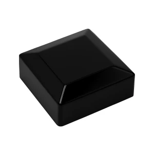 Korkki aitatolpalle 60x60 musta