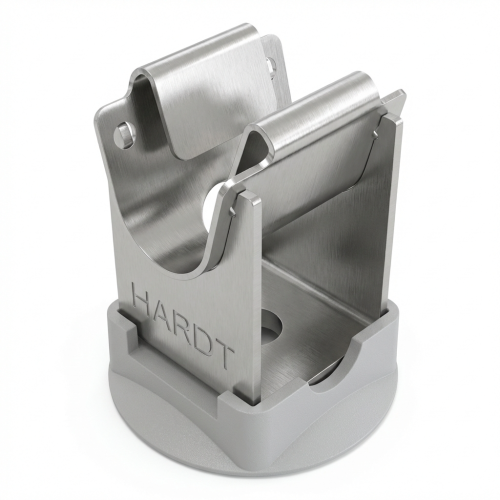 Matala lankatolppa muovijalan kanssa h=20mm ruostumaton haponkestävä teräs 000-149 (1)