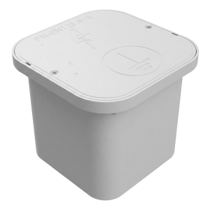 Maadoituskotelokotelo 200x200x165mm muovista