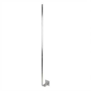 Savupiipun ukkosenjohdatin h=2000mm alumiini
