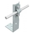 Kulmakiristin levyllä h=8cm galvanoitu sinkki 000-146 (1)