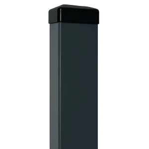 Aitatolppa 60x40x1,2 mm, pituus 2,0 m, grafiitti RAL 7016