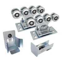 Vaunupaketti 68x68-profiilille + KIT-lisätarvikkeet liukuporteille