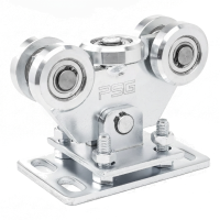 Juoksupyörästö 80 teräsrullat liukuportille itsekannattelevalle