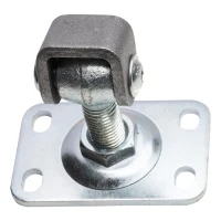 Säädettävä sarana suorakulmaisella kilvellä M16 85x55 mm