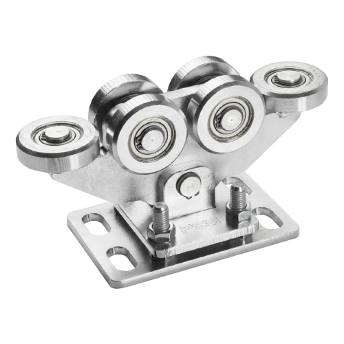 Juoksupyörästö itsekannatteleviin liukuportteihin 80/6 teräsrullat 000-254 (1)