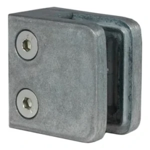 Lasipidin 45x45x26 mm, lasi 6-10,76 mm, zamak, tasainen järjestelmä, raaka