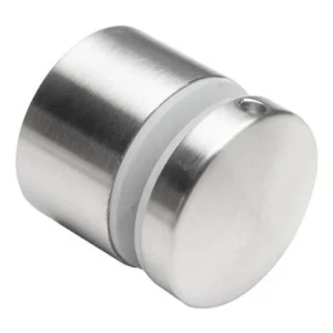 Pistemäinen lasikiinnike fi 50/30/M10x45, lasi 8-21,52 mm, AISI 304, tasainen järjestelmä, satiini