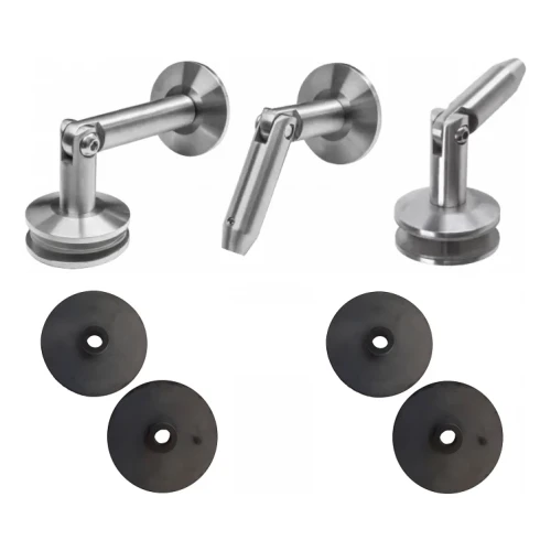 Lasikatosrakennelma M10 3-osainen vetovarsi halk. 10 mm lasi 8-17,52 mm AISI 304 satiini 000-261 (1)