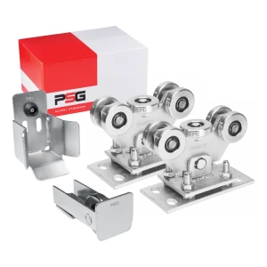 KIT-pyöräpaketti 60 itsekannatteleviin liukuportteihin + lisätarvikkeet