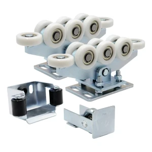 Vaunupaketti 80 (8-rullaiset. nylonirullat) KIT liukuporteille lisävarusteineen