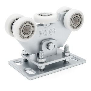 Liukuportin keinuva juoksukärry 70 5 muovirullalla