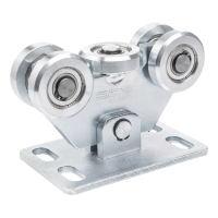 Liukuportin kärrykotelo 80 – 5-rullinen, teräsrullat