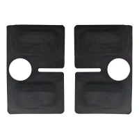 Puristuskumi 10mm kiinnikkeille 45K2