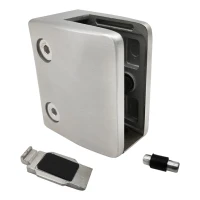 Lasipidin 12-17,52 mm kannatin ja tappi 65x55x37 mm AISI 304 tasajärjestelmä satiini