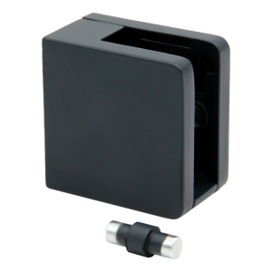 Lasipidin 45x45x26 mm tasaiselle pinnalle kannattimella antrasiitti