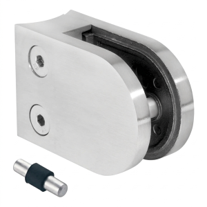 Lasipidin 6-12,76 mm 63x45x30 mm pin AISI 304 järjestelmä 48,3 mm satiini