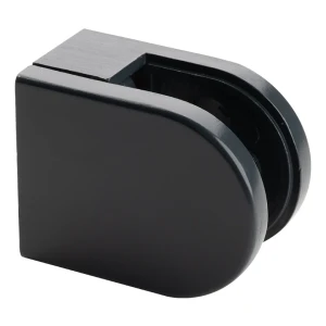 Lasipidin 6-10,76 mm 50x40x26 mm pin zamak tasainen järjestelmä antrasiitti