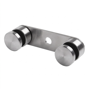 Kaksinkertainen lasikiinnike 8-21,52mm ø30/M8 L=150mm AISI304 yleiskäyttöinen satiini