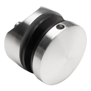 Pistekiinnike lasille 8-17,52mm Ø 50/8/M10x50 AISI304 satiini