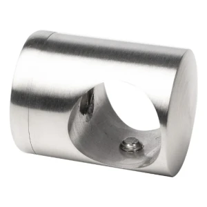 Läpivientiholkki tangon ø19 mm tasopinnalle kiinnitykseen AISI304 satina