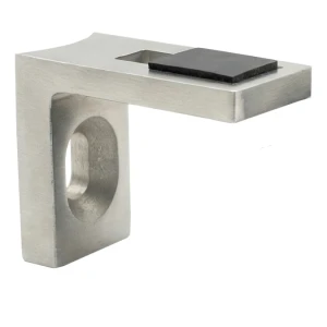 Lasin kiinnike 40x35x20 mm AISI304 järjestelmä 42,4 satiini