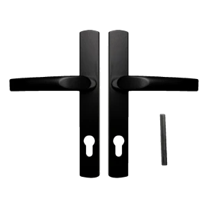 PSG – musta alumiinioven kahva kilvellä 234×32 mm, keskiöetäisyys 72 mm