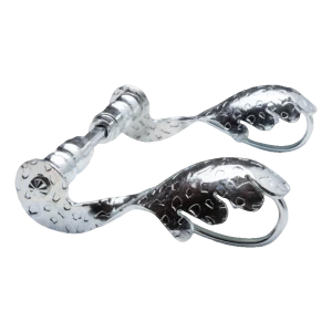 Postal – koristeellinen galvanoitu taontakahva aidalle H165 × L85 mm, sarja tapilla