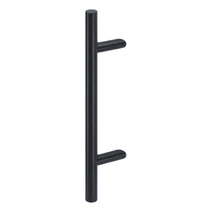 PINOX oven kahva yksipuoleinen pyöreä ø32 mm musta – 300 mm, kiinnitys 45°