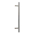 Yksipuolinen pyöreä ovenveto ø32 × 1200 mm – teräs AISI 304, satinaa, asennus 45° 000-719 (1)