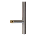 Yksipuolinen pyöreä ovenveto ø32 × 1200 mm – teräs AISI 304, satinaa, asennus 45° 000-719 (2)