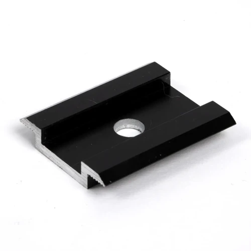 Keskimmäinen Puristin H8 Alumiini 6060 Reikä M8 Anodisoitu PV-04-04